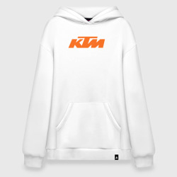 Худи SuperOversize хлопок KTM КТМ Лого