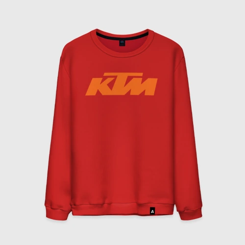 Мужской свитшот хлопок KTM КТМ Лого