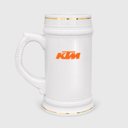 Кружка пивная KTM КТМ Лого