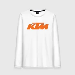Мужской лонгслив хлопок KTM КТМ Лого