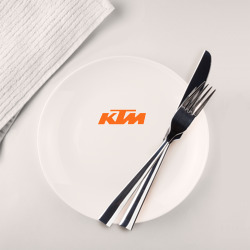 Тарелка KTM КТМ Лого