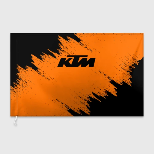 Флаг 3D КТМ KTM