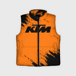 Детский жилет утепленный 3D КТМ KTM
