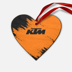 Деревянная игрушка Сердце КТМ KTM