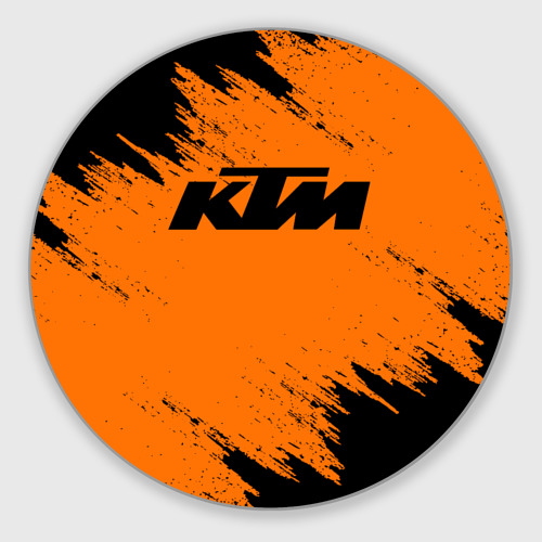 Круглый коврик для мышки КТМ KTM