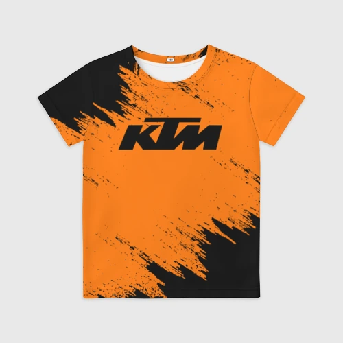Детская футболка 3D КТМ KTM