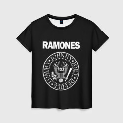 Женская футболка 3D Ramones Рамонес