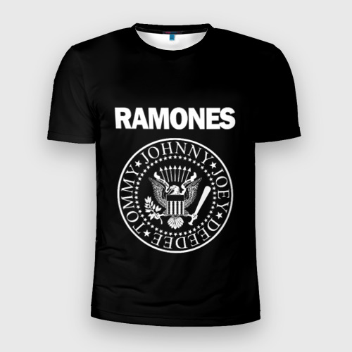 Мужская футболка 3D Slim Ramones Рамонес