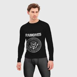 Мужской рашгард 3D Ramones Рамонес - фото 2