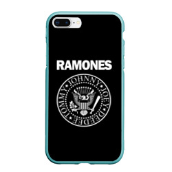 Чехол для iPhone 7Plus/8 Plus матовый Ramones Рамонес