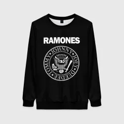 Женский свитшот 3D Ramones Рамонес