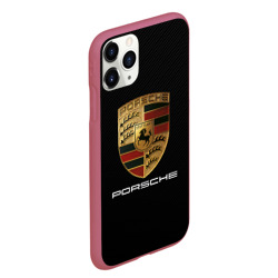 Чехол для iPhone 11 Pro Max матовый Porsche Порше - фото 2