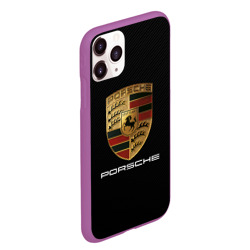 Чехол для iPhone 11 Pro Max матовый Porsche Порше - фото 2