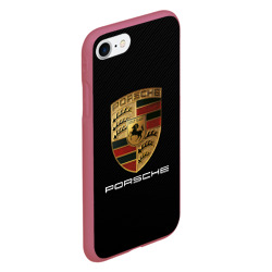 Чехол для iPhone 7/8 матовый Porsche Порше - фото 2