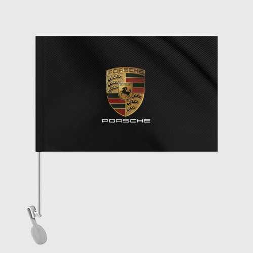 Флаг для автомобиля Porsche Порше - фото 2