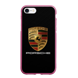 Чехол для iPhone 7/8 матовый Porsche Порше