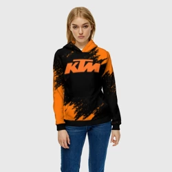 Женская толстовка 3D КТМ КТМ - фото 2