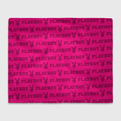 Плед 3D Playboy Плейбой, цвет 3D (велсофт)