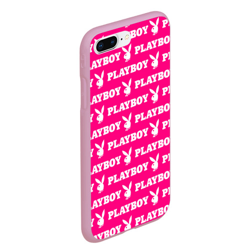 Чехол для iPhone 7Plus/8 Plus матовый PLAYBOY, цвет розовый - фото 3