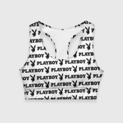 Женский спортивный топ 3D Playboy Плейбой