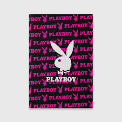 Обложка для паспорта матовая кожа Playboy Плейбой