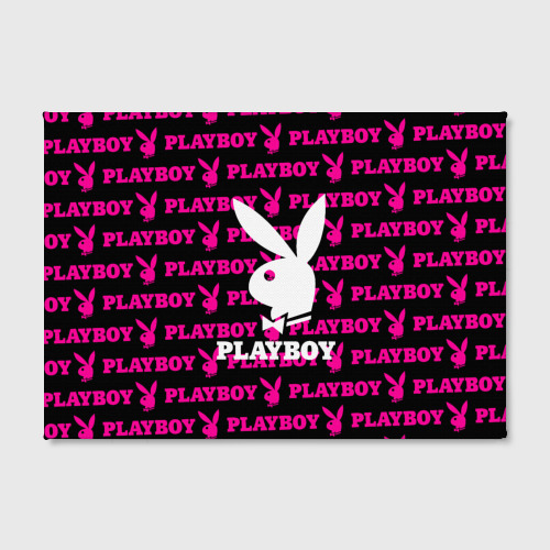 Холст прямоугольный Playboy Плейбой, цвет 3D печать - фото 2