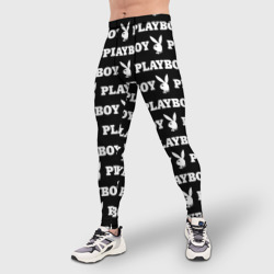 Мужские тайтсы 3D Playboy pattern Плейбой паттерн - фото 2