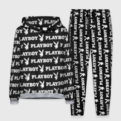 Мужской костюм с толстовкой 3D Playboy pattern Плейбой паттерн