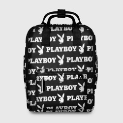 Женский рюкзак 3D Playboy pattern Плейбой паттерн