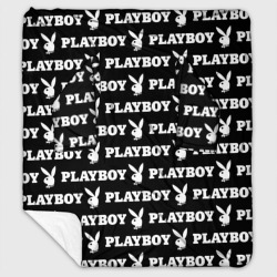 Плед с рукавами Playboy pattern Плейбой паттерн