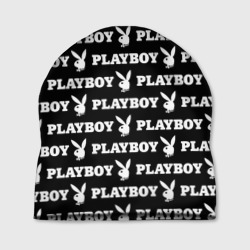 Шапка 3D Playboy pattern Плейбой паттерн