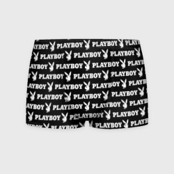 Мужские трусы 3D Playboy pattern Плейбой паттерн