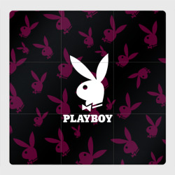 Playboy pattern – Магнитный плакат 3Х3 с принтом купить
