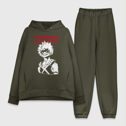 Женский костюм хлопок Oversize Моя Геройская Академия Bakugou