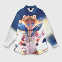 Мужская рубашка oversize 3D Sailor moon