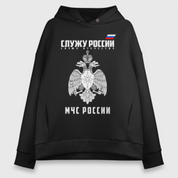 Женское худи Oversize хлопок МЧС России