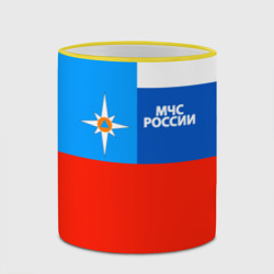 Кружка с полной запечаткой Флаг МЧС России - фото 2