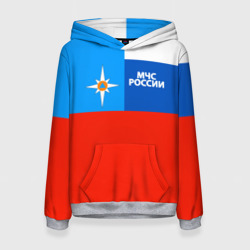 Женская толстовка 3D Флаг МЧС России