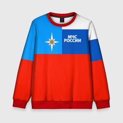 Детский свитшот 3D Флаг МЧС России