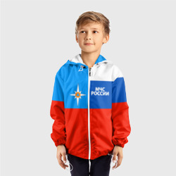 Детская ветровка 3D Флаг МЧС России - фото 2