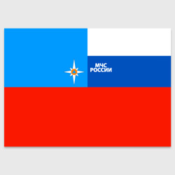 Поздравительная открытка Флаг МЧС России