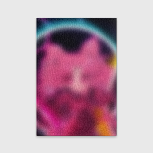Обложка для паспорта матовая кожа Дочь луны, цвет черный - фото 2