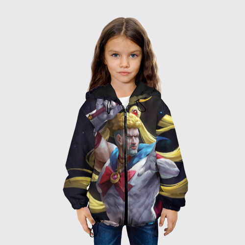 Детская куртка 3D Сейлор Панч, цвет черный - фото 4