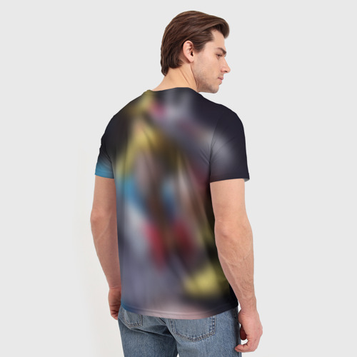 Мужская футболка 3D Сейлор Панч, цвет 3D печать - фото 4