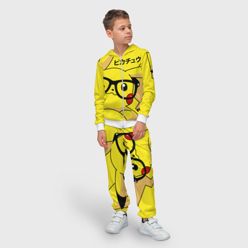 Детский 3D костюм с принтом ПИКАЧУ, фото на моделе #1
