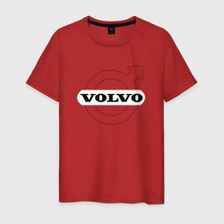 Мужская футболка хлопок Volvo Вольво