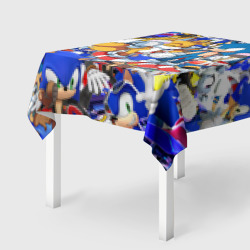 Скатерть 3D Sonic pattern Соник