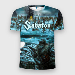 Мужская футболка 3D Slim Sabaton