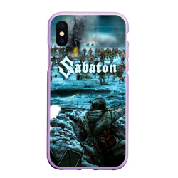 Чехол для iPhone XS Max матовый Sabaton