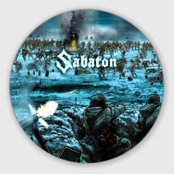 Круглый коврик для мышки Sabaton